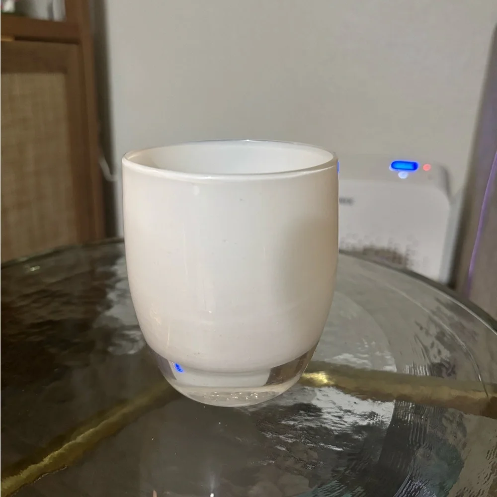 Glassybaby - White